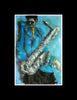 Silver Saxophone I - Fridge Magnet